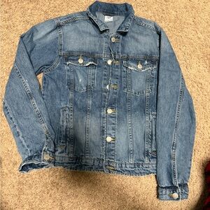 Zara Men's Blue Denim Jacket